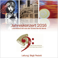 CD Cover Jahreskonzert 2016
