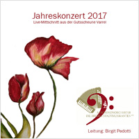 CD Cover Jahreskonzert 2017