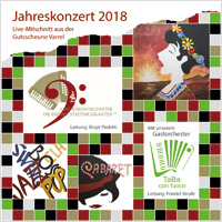 CD Cover Jahreskonzert 2018